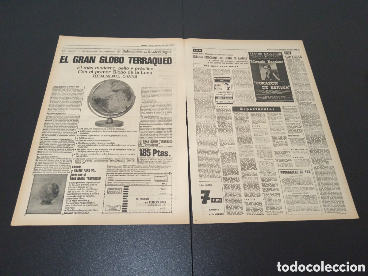 Coleccionismo deportivo: MARCA 23/11/1967 - Foto 5