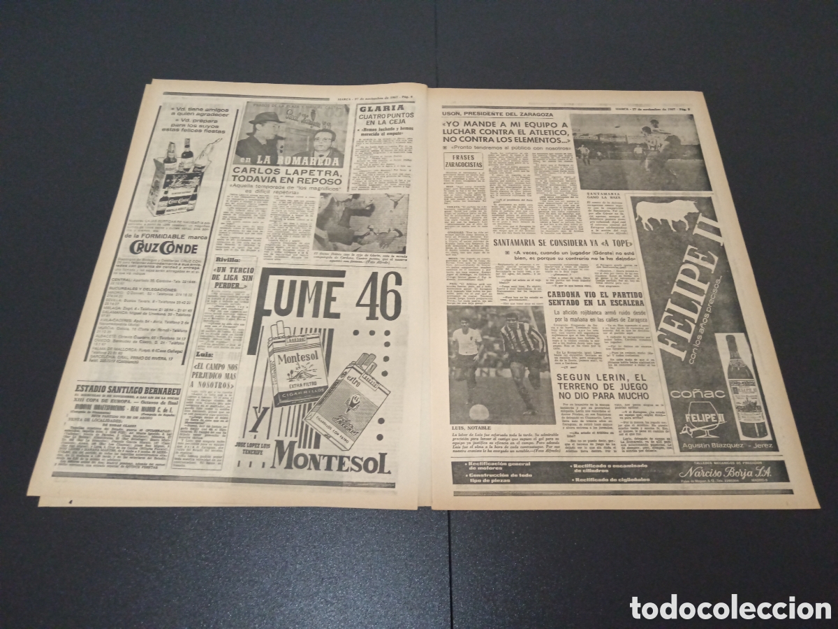Coleccionismo deportivo: MARCA 27/11/1967 - Foto 3