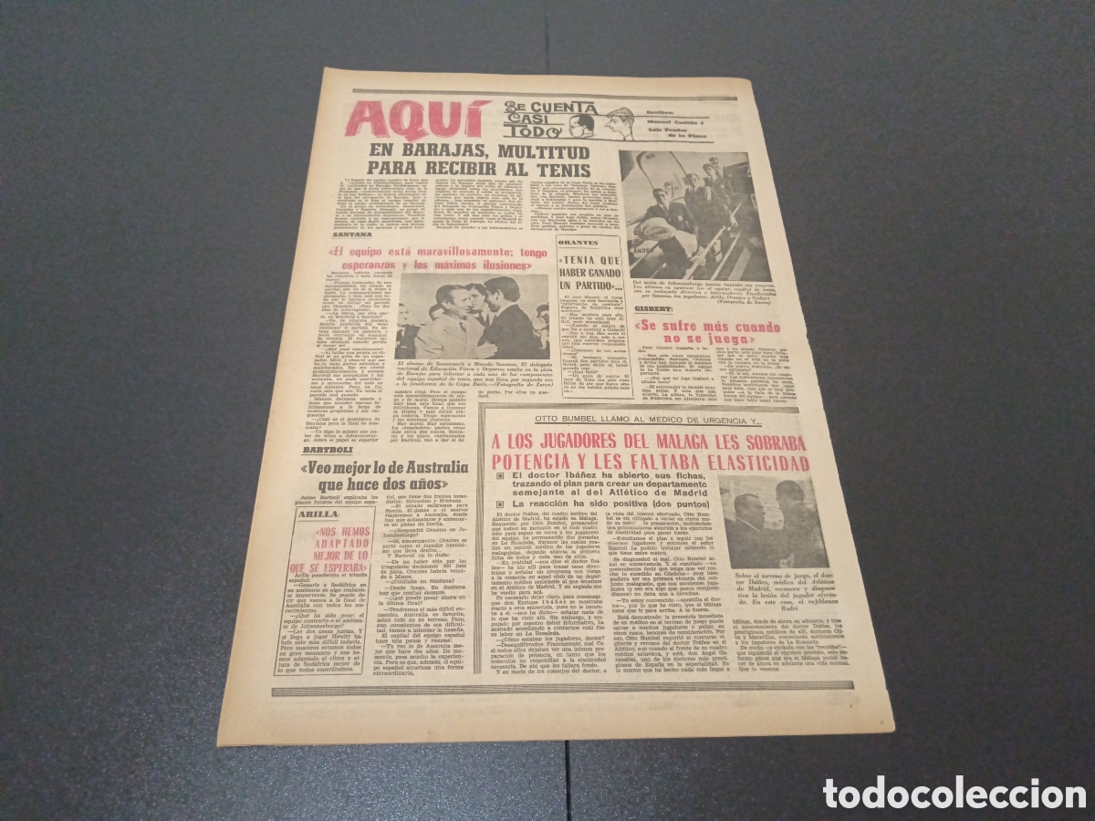 Coleccionismo deportivo: MARCA 06/12/1967 - Foto 5