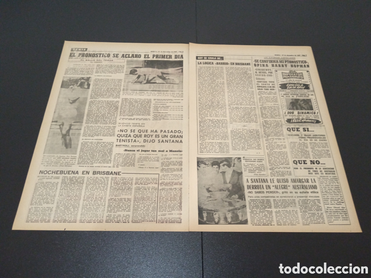 Coleccionismo deportivo: MARCA 27/12/1967 - Foto 2