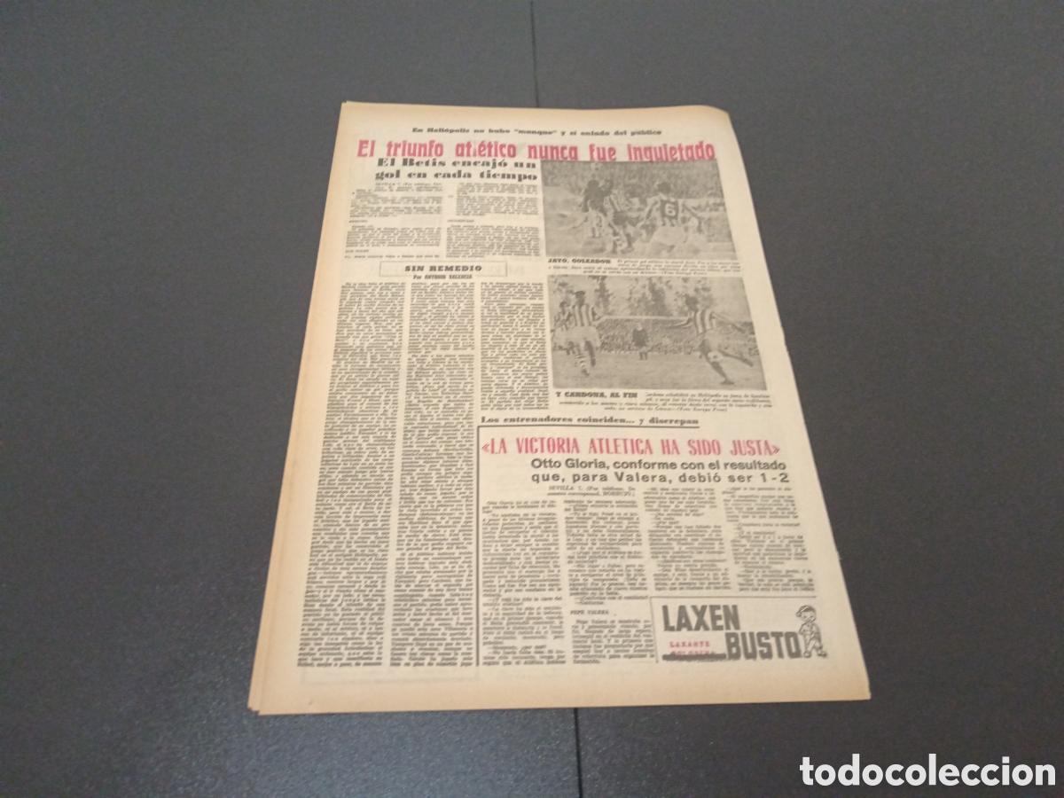 Coleccionismo deportivo: MARCA 08/01/1968 - Foto 8