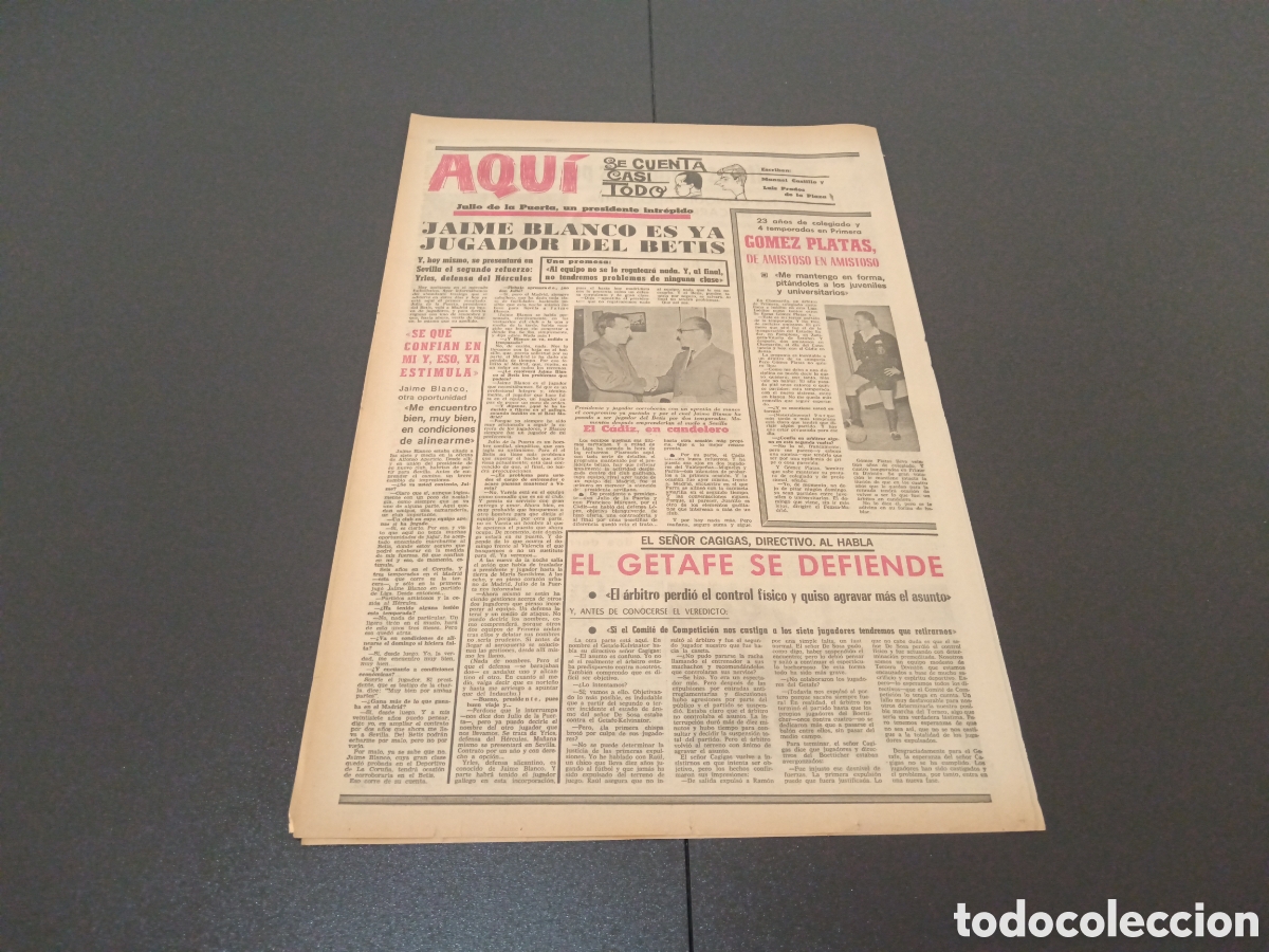 Coleccionismo deportivo: MARCA 11/01/1968 - Foto 4