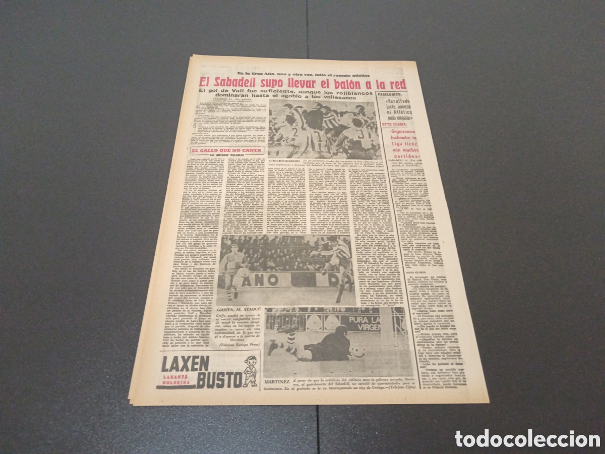 Coleccionismo deportivo: MARCA 15/01/1968 - Foto 7