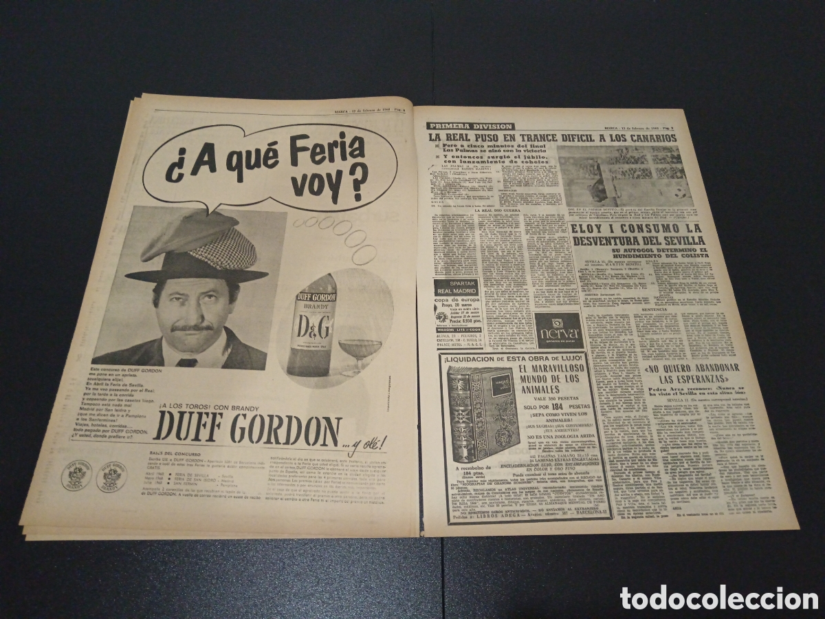 Coleccionismo deportivo: MARCA 12/02/1968 - Foto 4