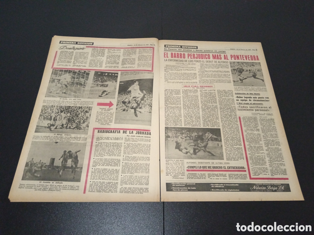 Coleccionismo deportivo: MARCA 12/02/1968 - Foto 6