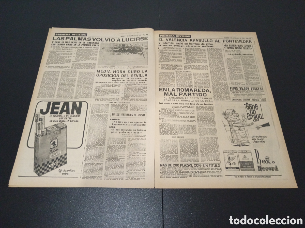 Coleccionismo deportivo: MARCA 19/02/1968 - Foto 4