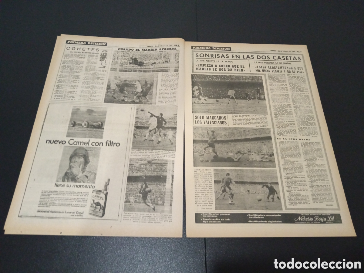 Coleccionismo deportivo: MARCA 26/02/1968 - Foto 3
