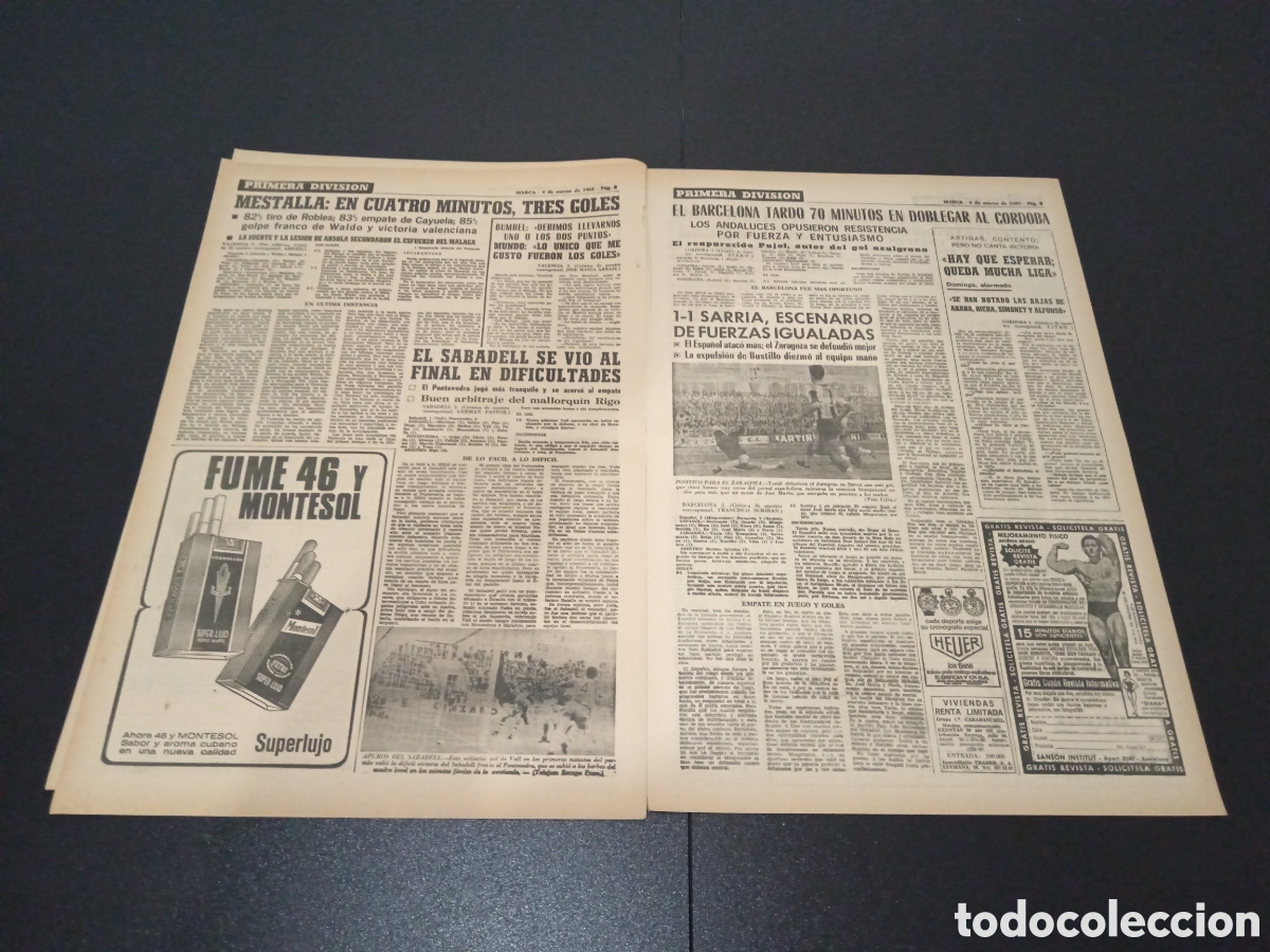 Coleccionismo deportivo: MARCA 04/03/1968 - Foto 4