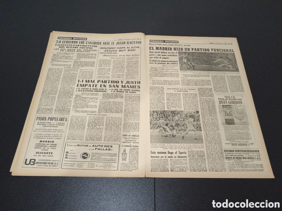 Coleccionismo deportivo: MARCA 04/03/1968 - Foto 5