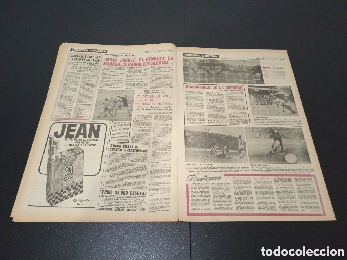 Coleccionismo deportivo: MARCA 04/03/1968 - Foto 6