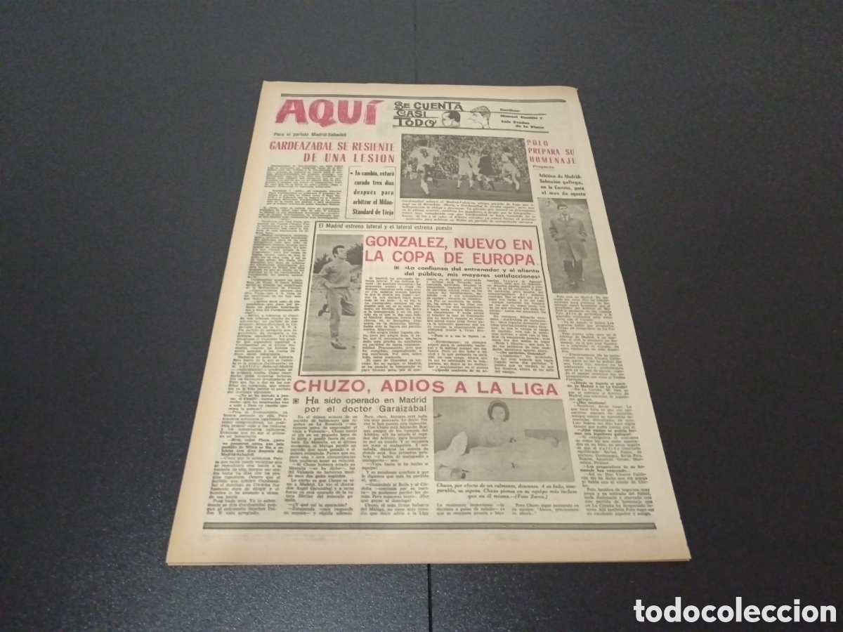 Coleccionismo deportivo: MARCA 08/03/1968 - Foto 4