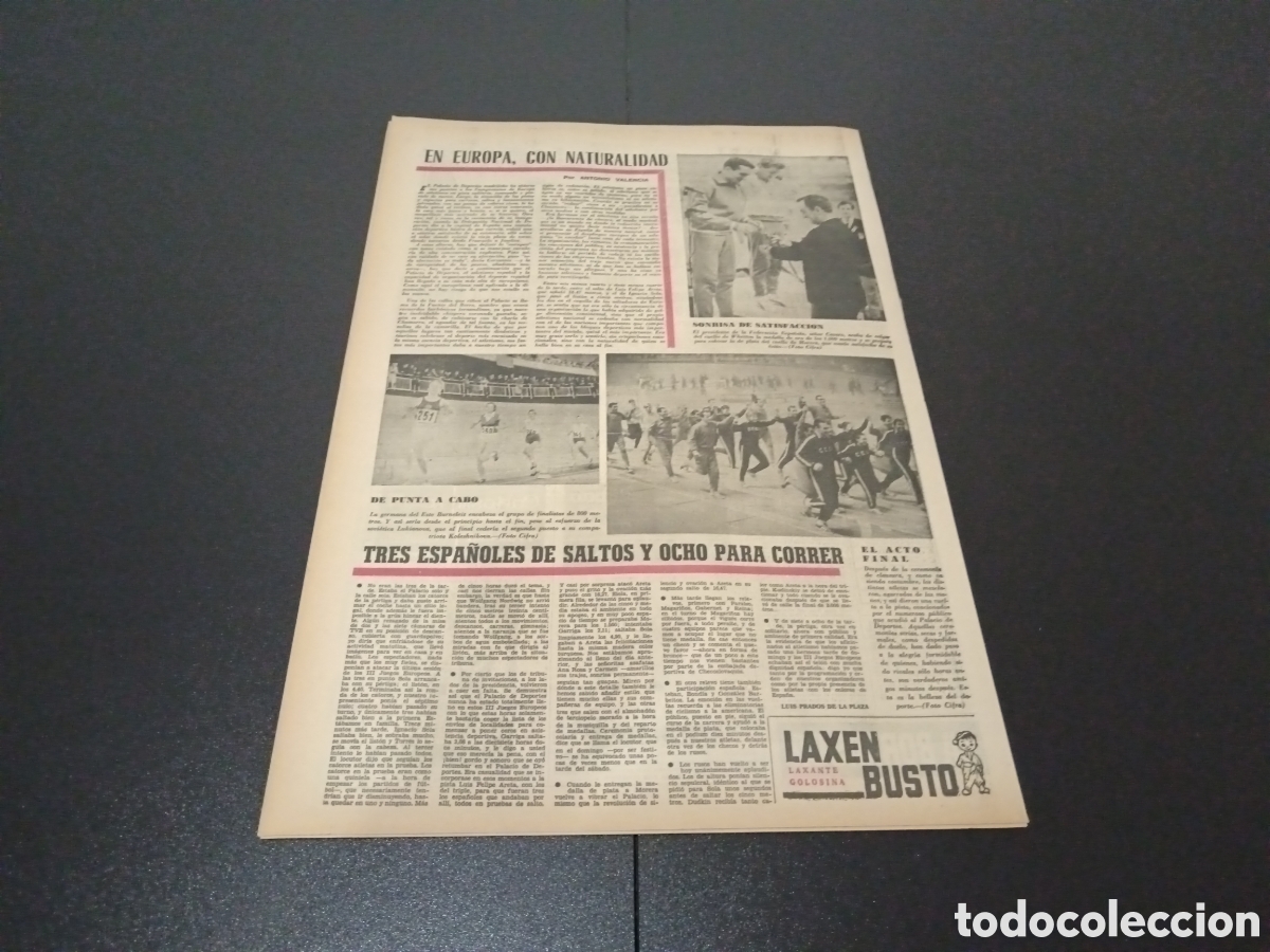 Coleccionismo deportivo: MARCA 11/03/1968 - Foto 11