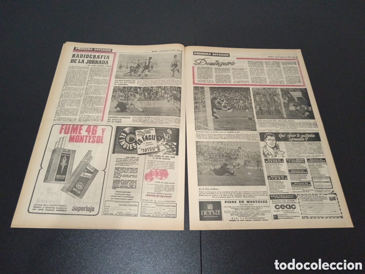 Coleccionismo deportivo: MARCA 18/03/1968 - Foto 7