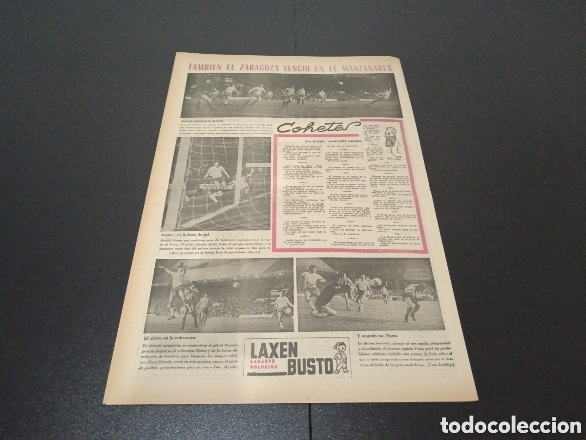 Coleccionismo deportivo: MARCA 18/03/1968 - Foto 11