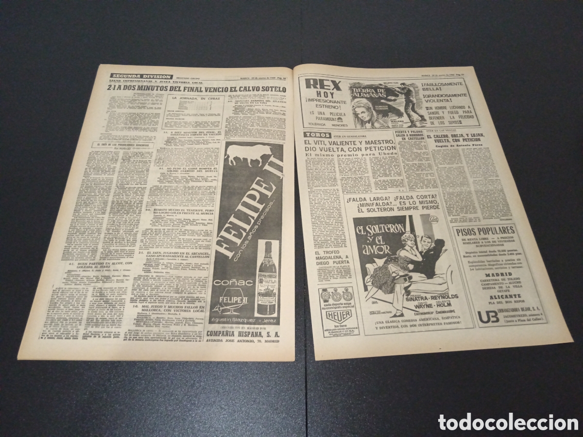 Coleccionismo deportivo: MARCA 25/03/1968 - Foto 9