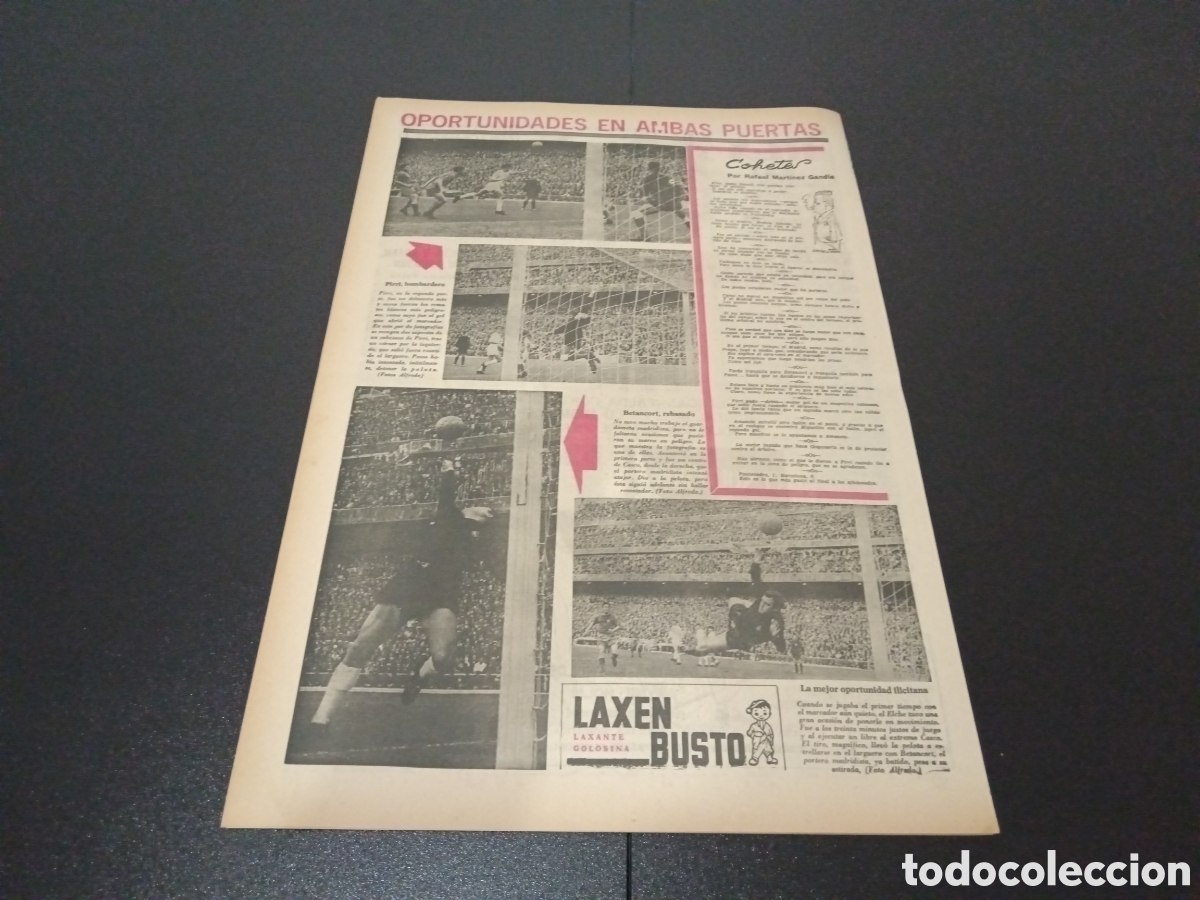 Coleccionismo deportivo: MARCA 25/03/1968 - Foto 10