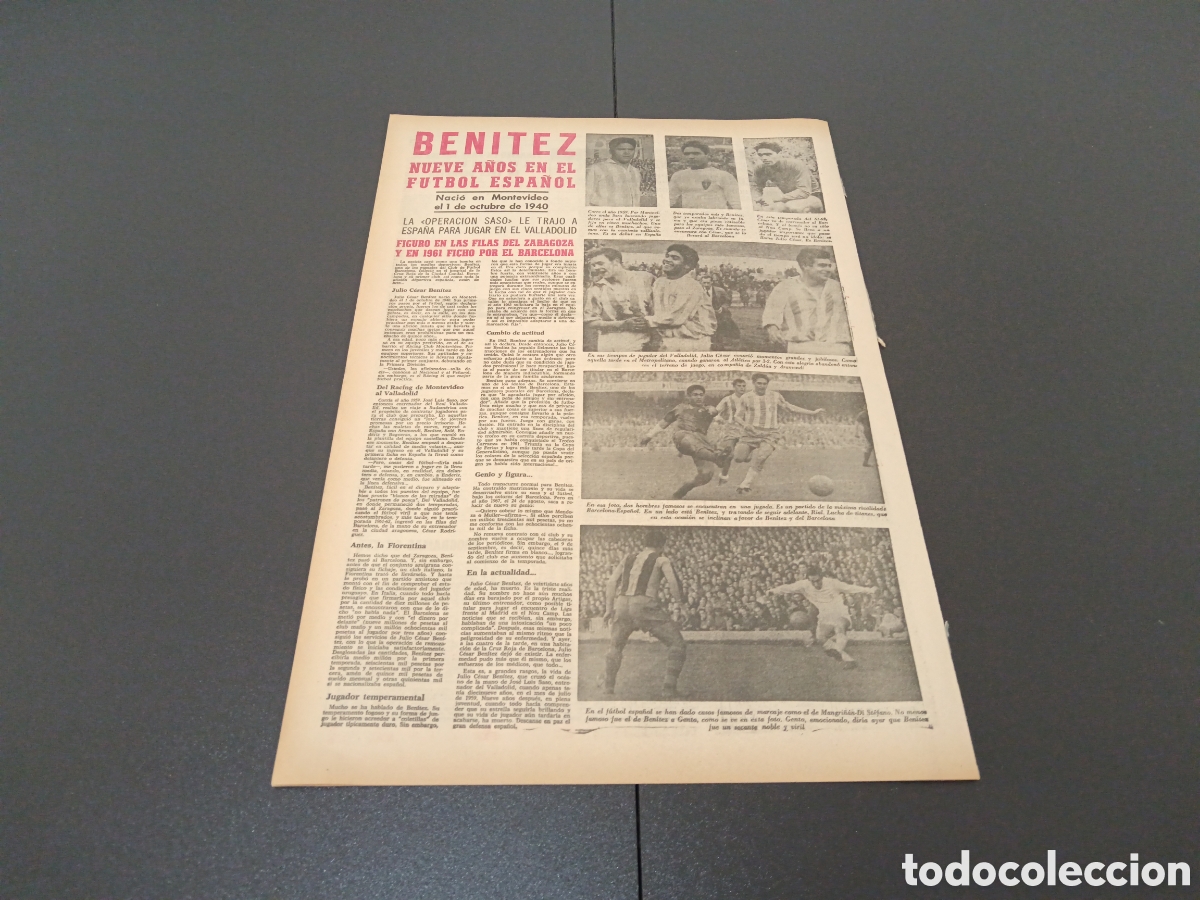 Coleccionismo deportivo: MARCA 07/04/1968 - Foto 5