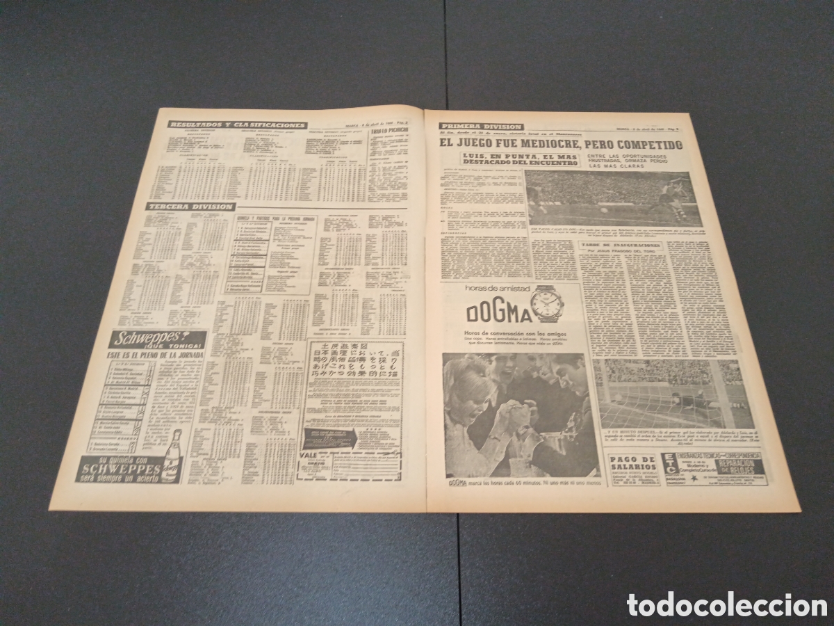Coleccionismo deportivo: MARCA 08/04/1968 - Foto 2