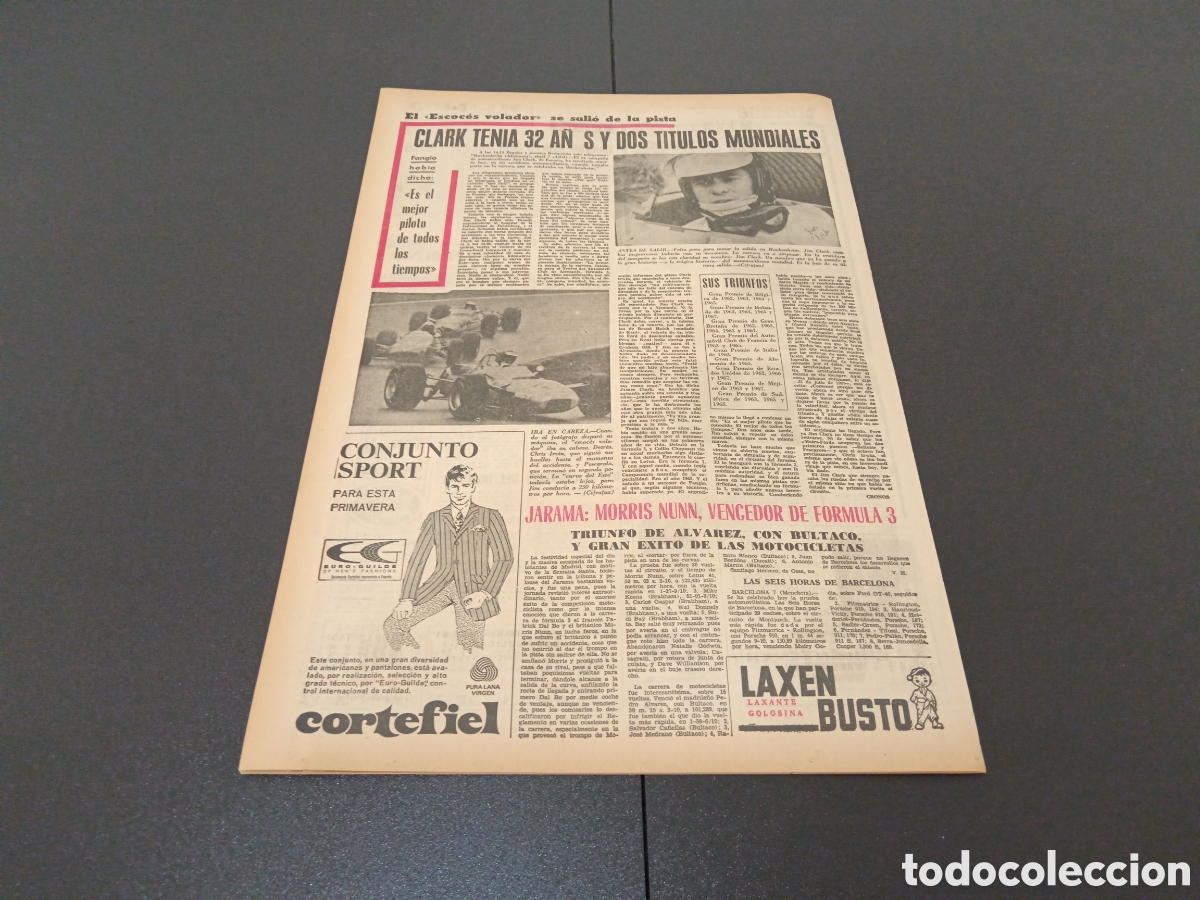 Coleccionismo deportivo: MARCA 08/04/1968 - Foto 10