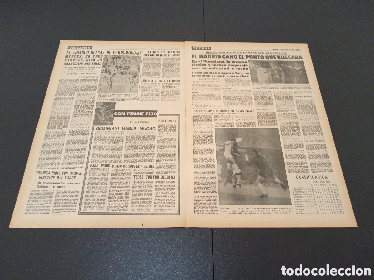 Coleccionismo deportivo: MARCA 10/04/1968 - Foto 2