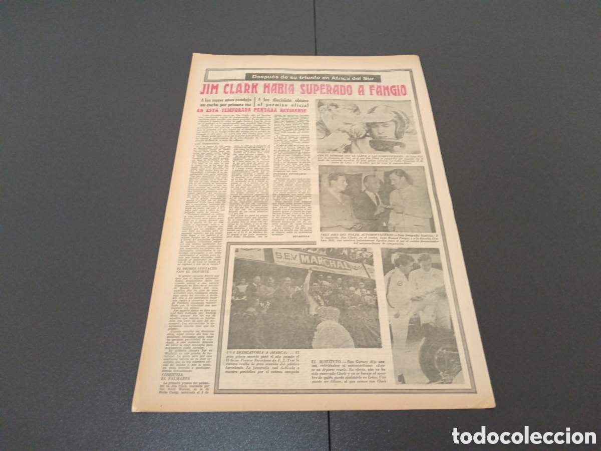 Coleccionismo deportivo: MARCA 11/04/1968 - Foto 4