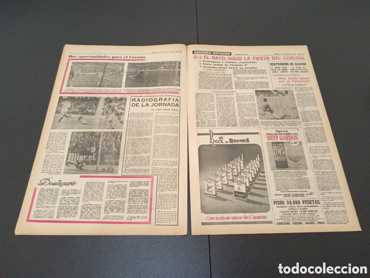 Coleccionismo deportivo: MARCA 15/04/1968 - Foto 7