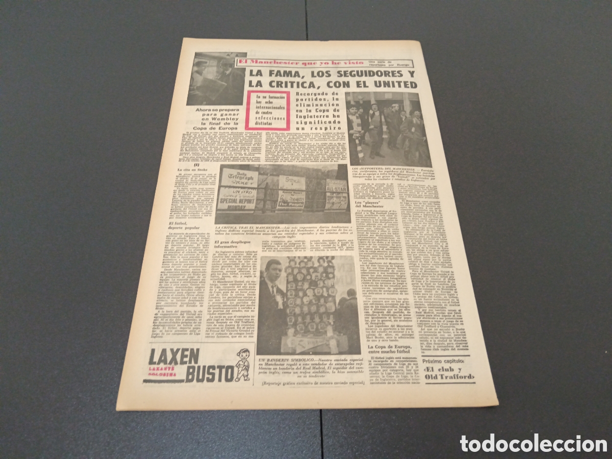 Coleccionismo deportivo: MARCA 15/04/1968 - Foto 10