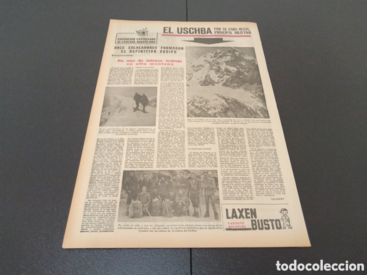 Coleccionismo deportivo: MARCA 22/04/1968 - Foto 10
