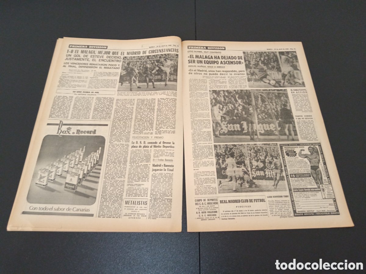 Coleccionismo deportivo: MARCA 29/04/1968 - Foto 6