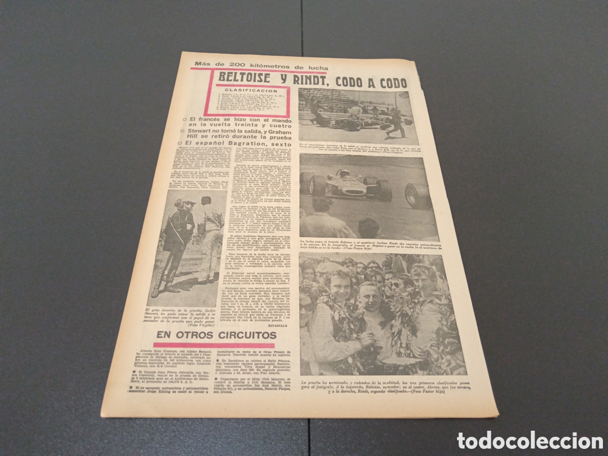 Coleccionismo deportivo: MARCA 29/04/1968 - Foto 10