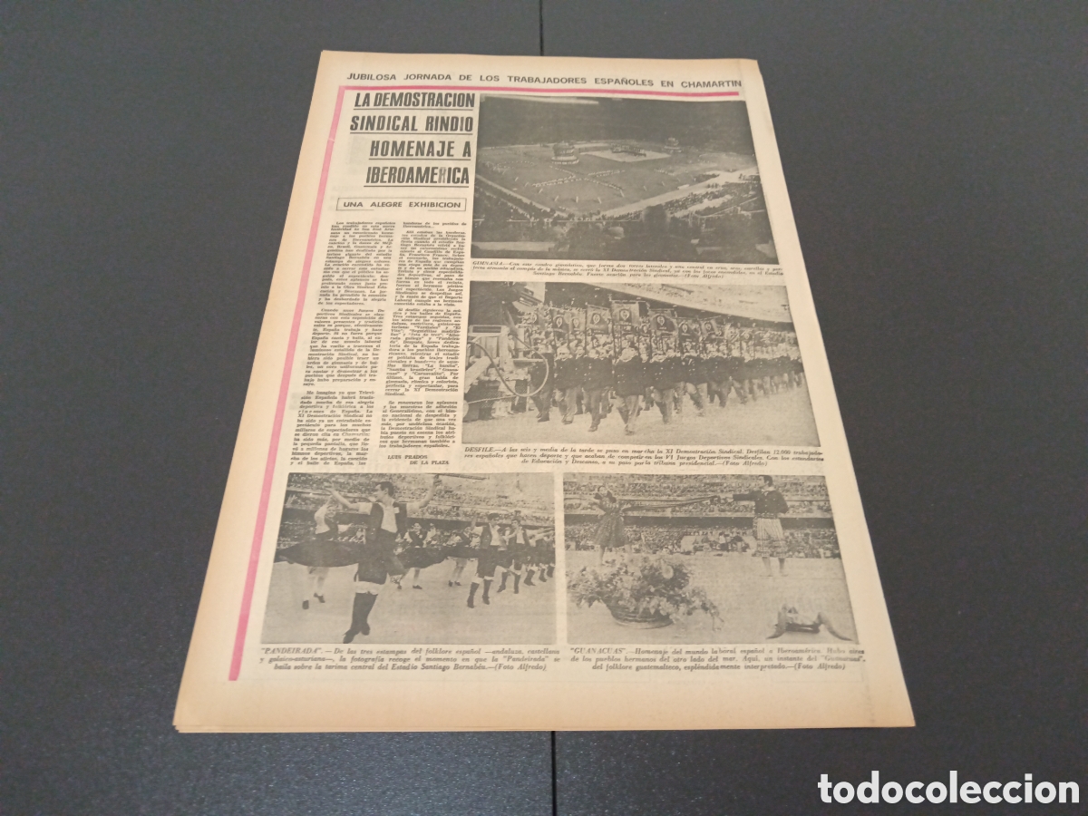 Coleccionismo deportivo: MARCA 02/05/1968 - Foto 4