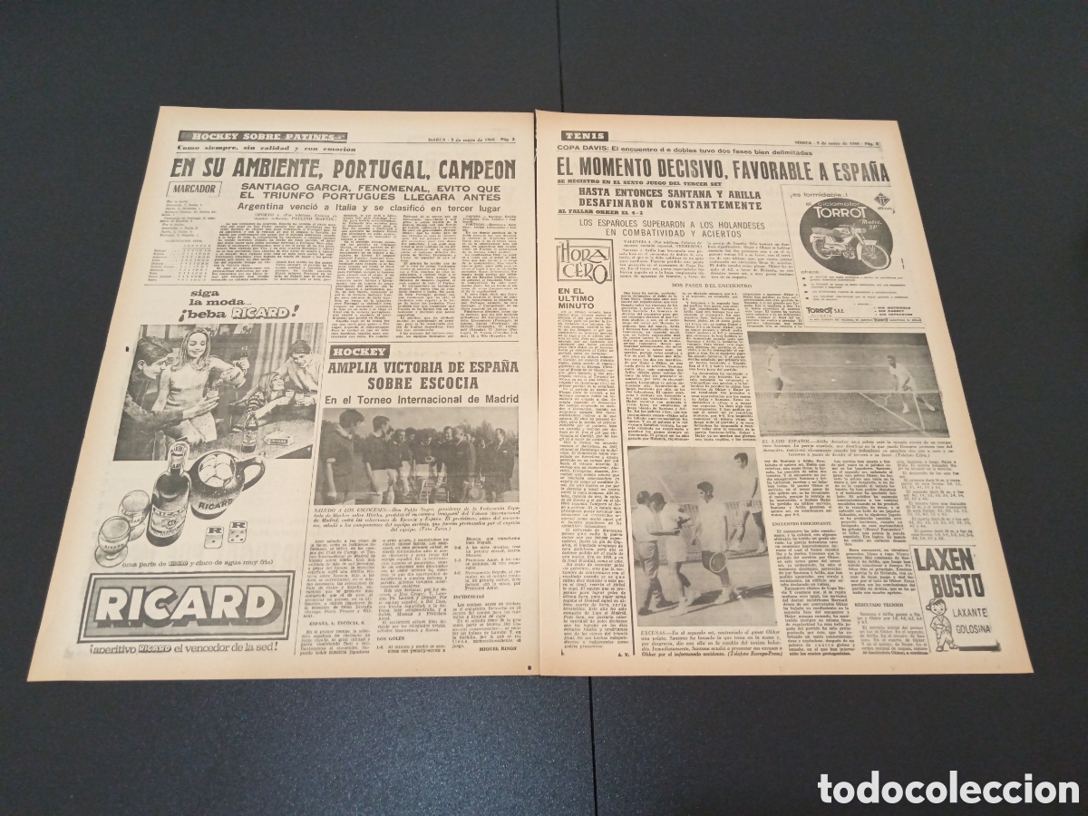 Coleccionismo deportivo: MARCA 05/05/1968 - Foto 2