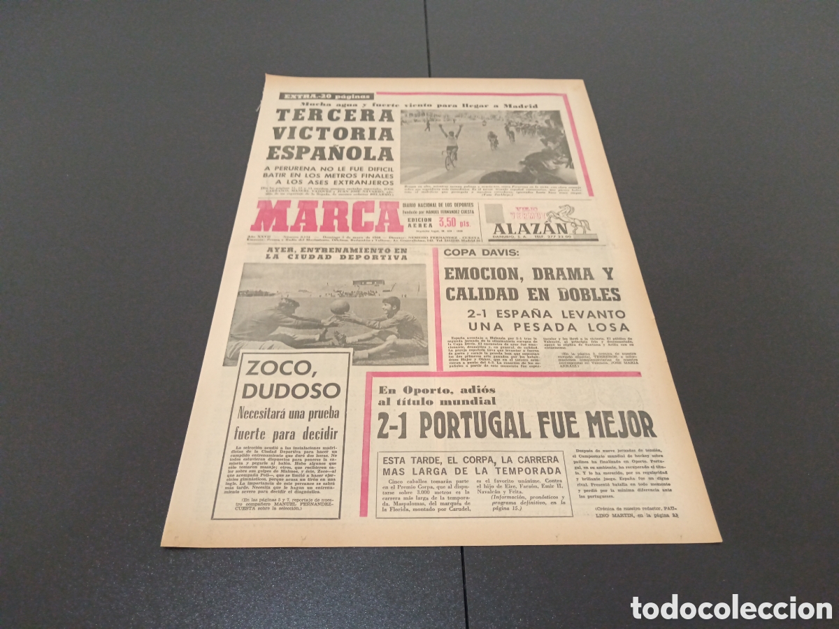 Coleccionismo deportivo: MARCA 05/05/1968 - Foto 1