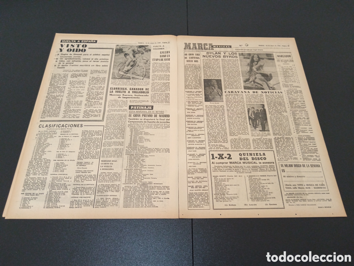 Coleccionismo deportivo: MARCA 12/05/1968 - Foto 4