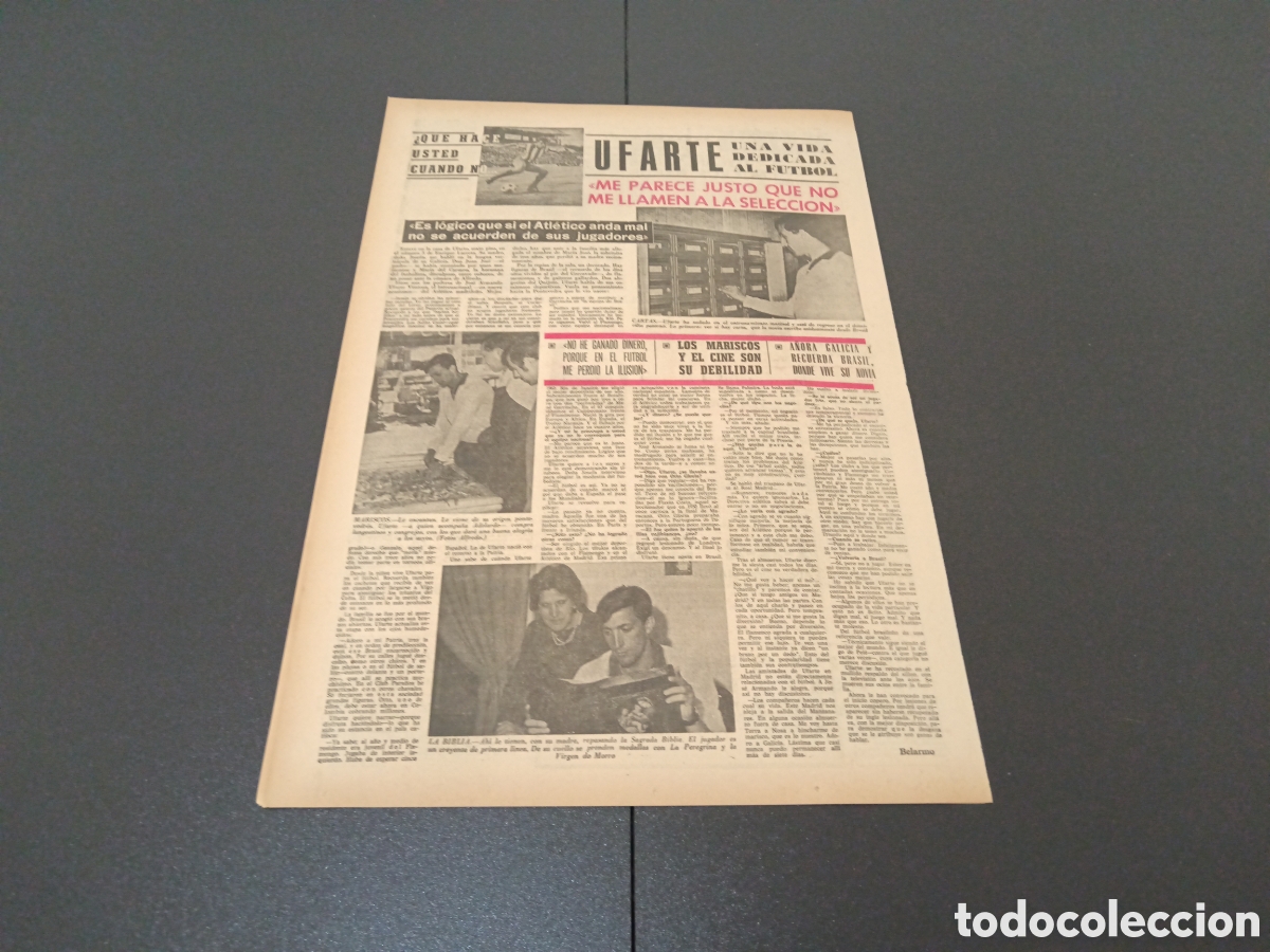 Coleccionismo deportivo: MARCA 12/05/1968 - Foto 5