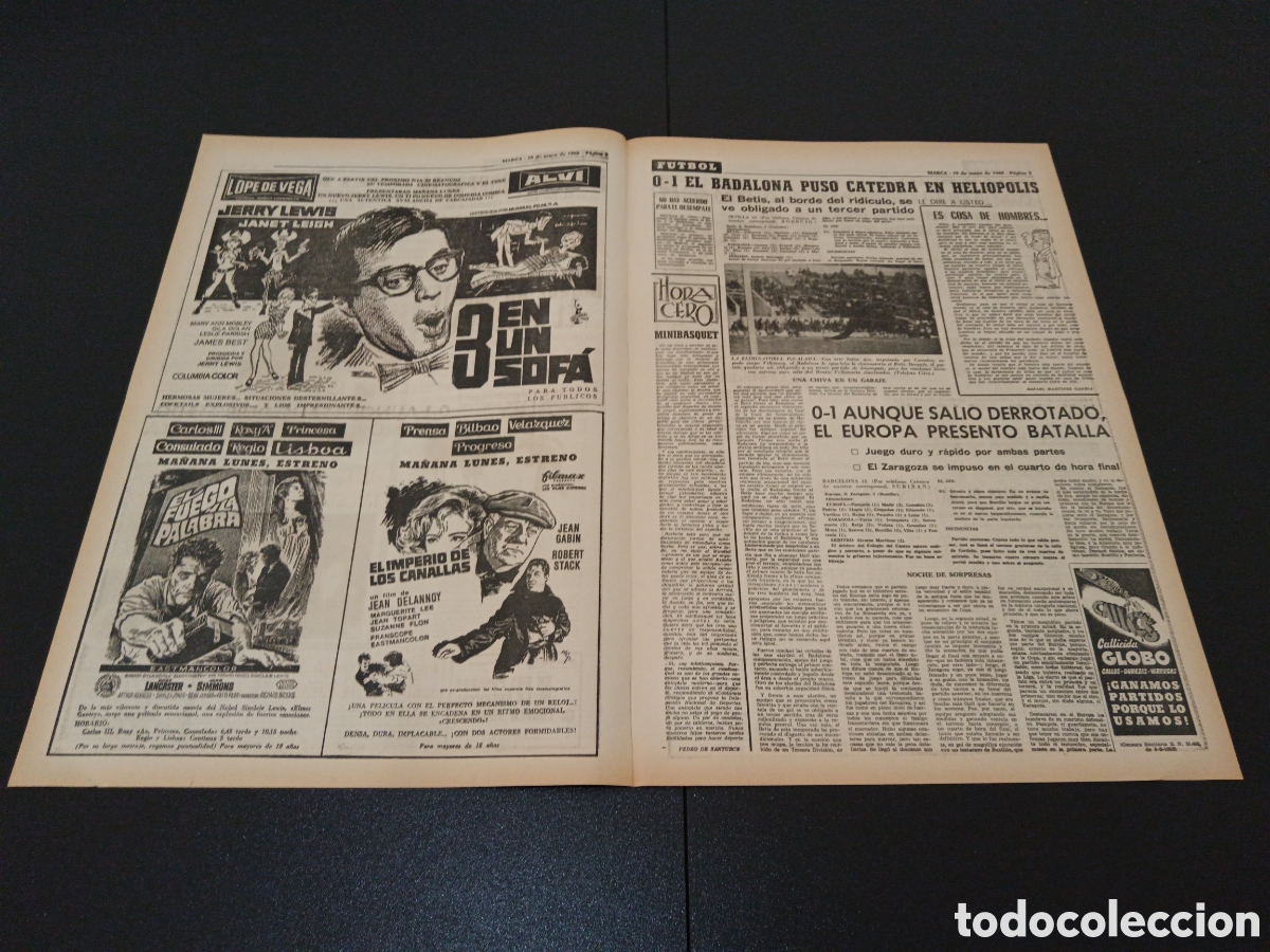 Coleccionismo deportivo: MARCA 19/05/1968 - Foto 2