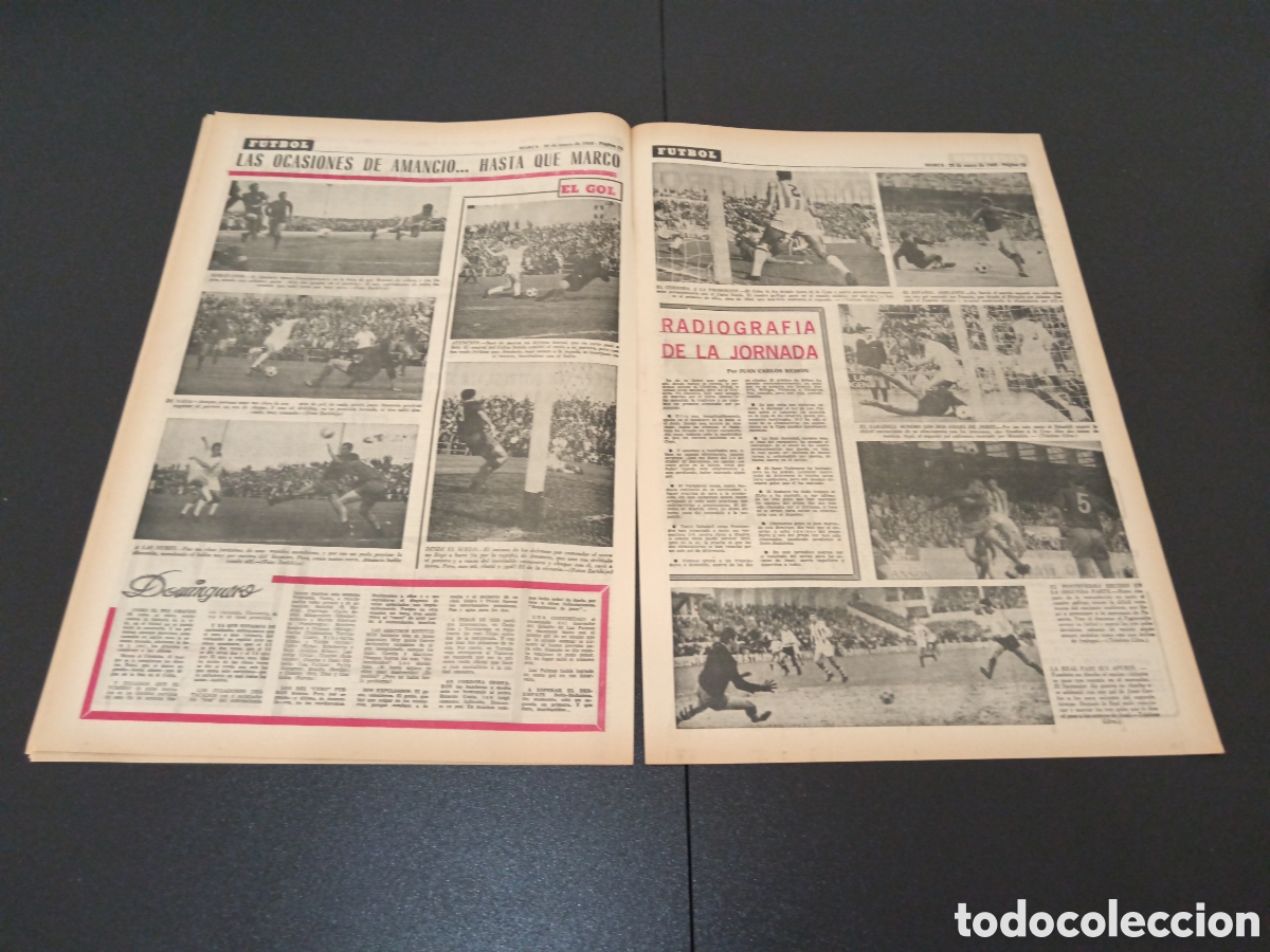 Coleccionismo deportivo: MARCA 20/05/1968 - Foto 7