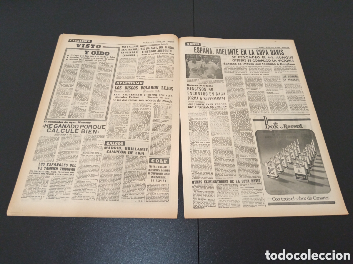 Coleccionismo deportivo: MARCA 27/05/1968 - Foto 9