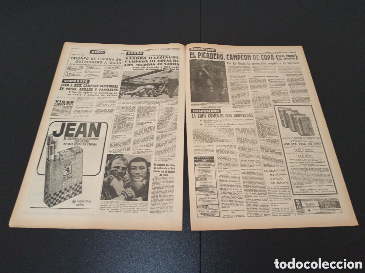 Coleccionismo deportivo: MARCA 27/05/1968 - Foto 10