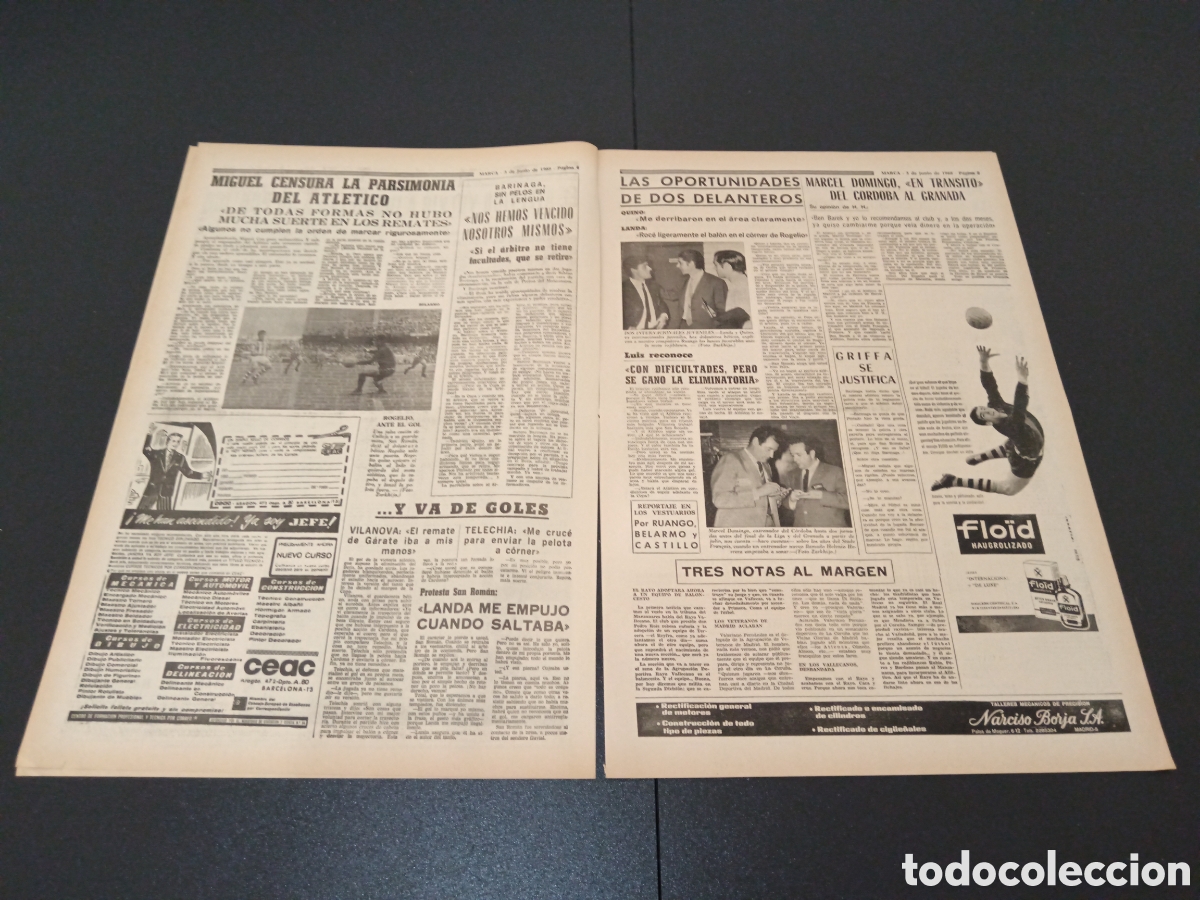 Coleccionismo deportivo: MARCA 03/06/1968 - Foto 3