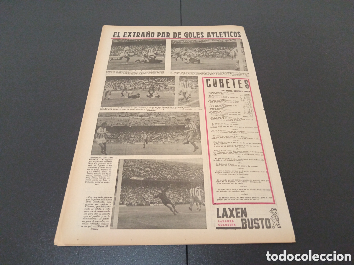 Coleccionismo deportivo: MARCA 03/06/1968 - Foto 9