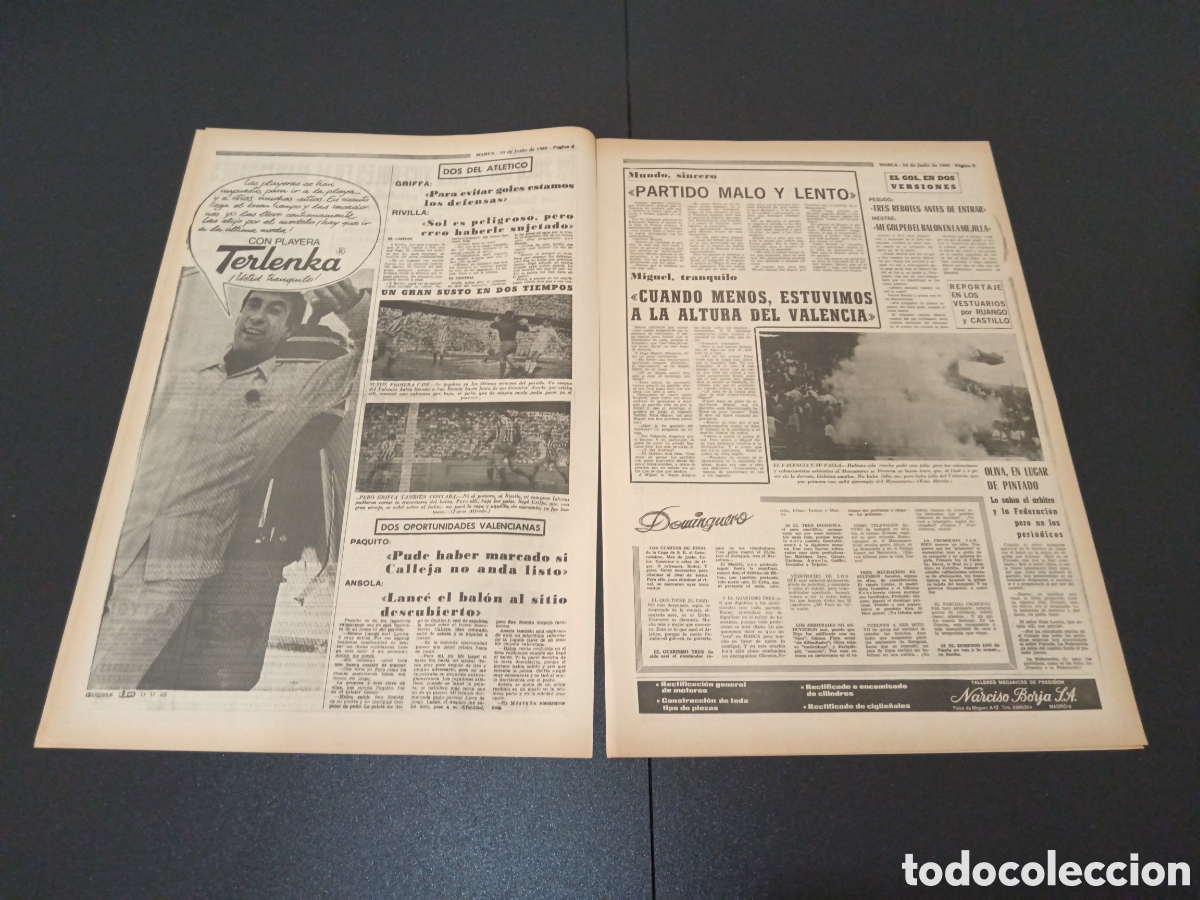 Coleccionismo deportivo: MARCA 19/06/1968 - Foto 3