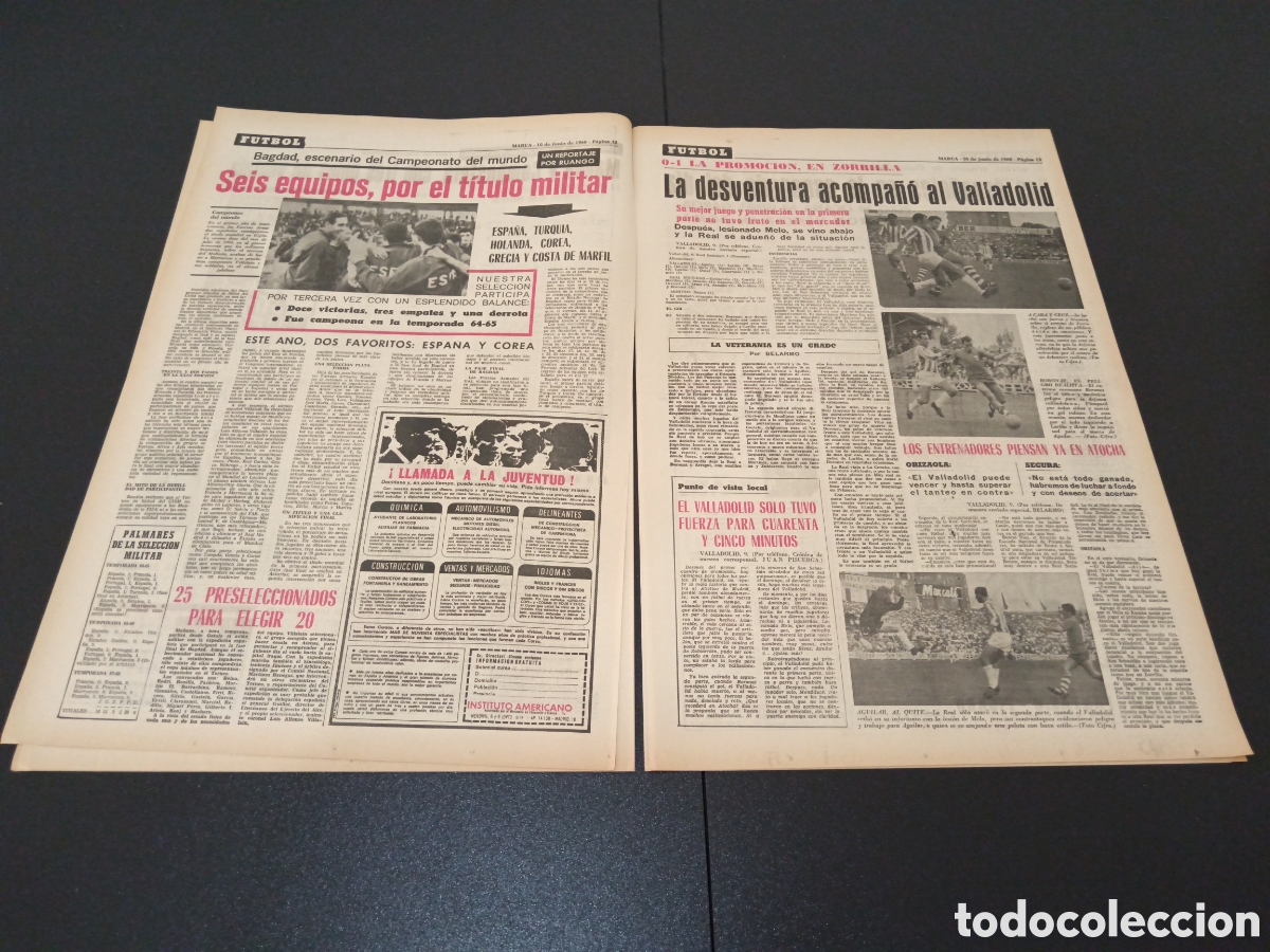 Coleccionismo deportivo: MARCA 19/06/1968 - Foto 7