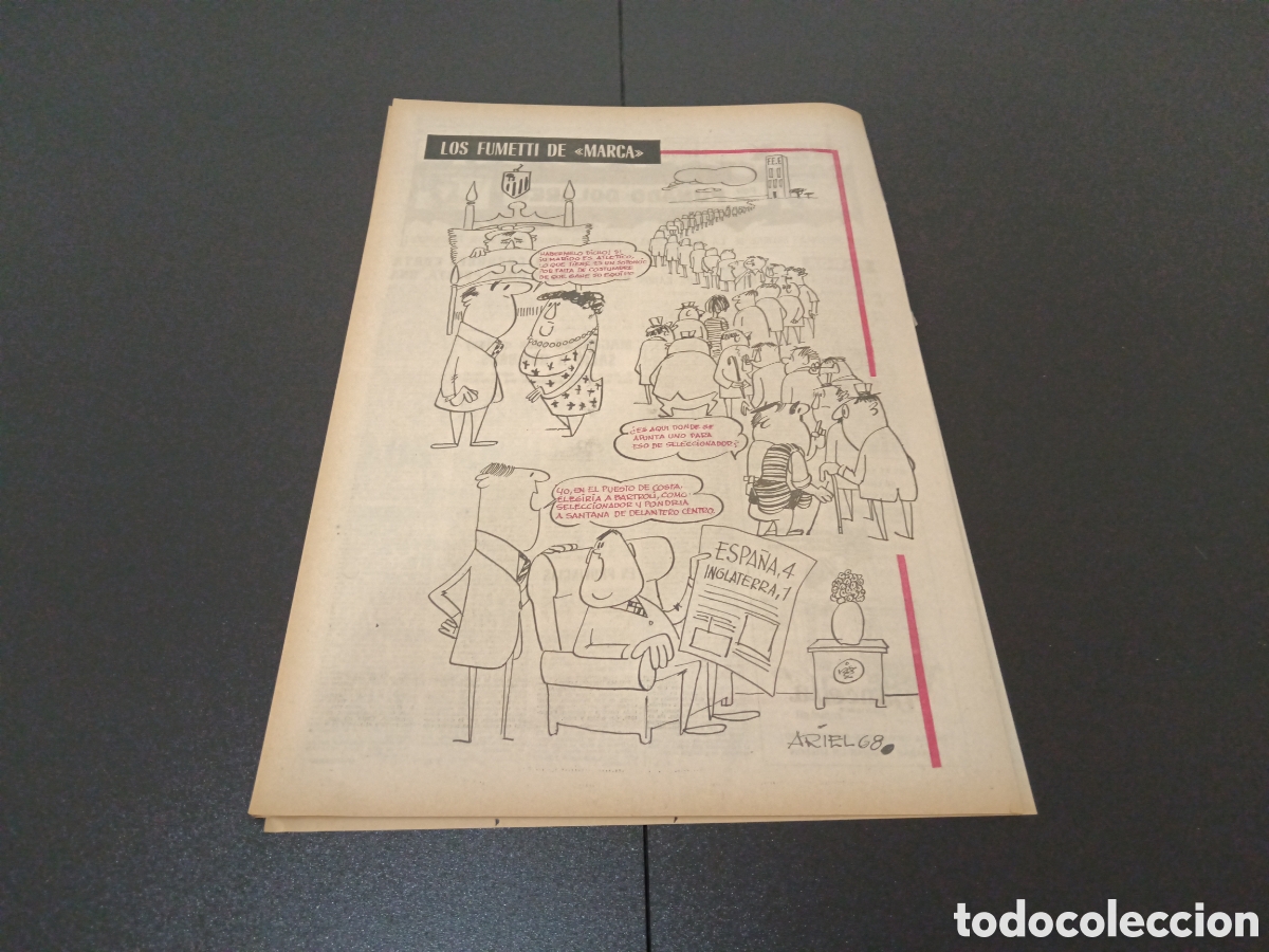 Coleccionismo deportivo: MARCA 17/06/1968 - Foto 9