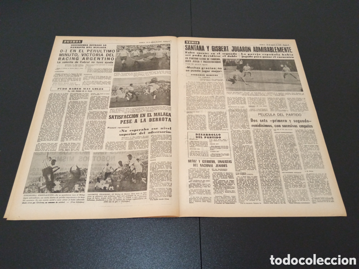 Coleccionismo deportivo: MARCA 18/08/1968 - Foto 3