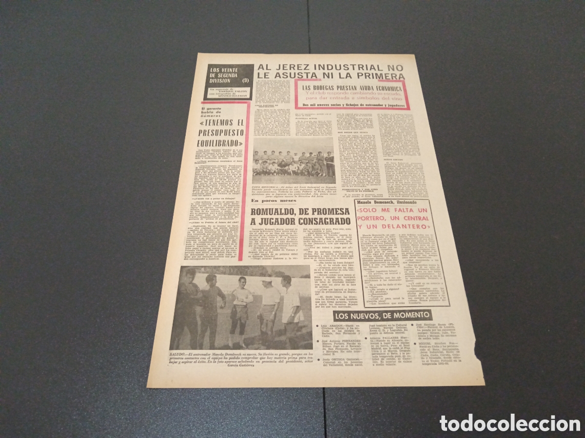 Coleccionismo deportivo: MARCA 22/08/1968 - Foto 4