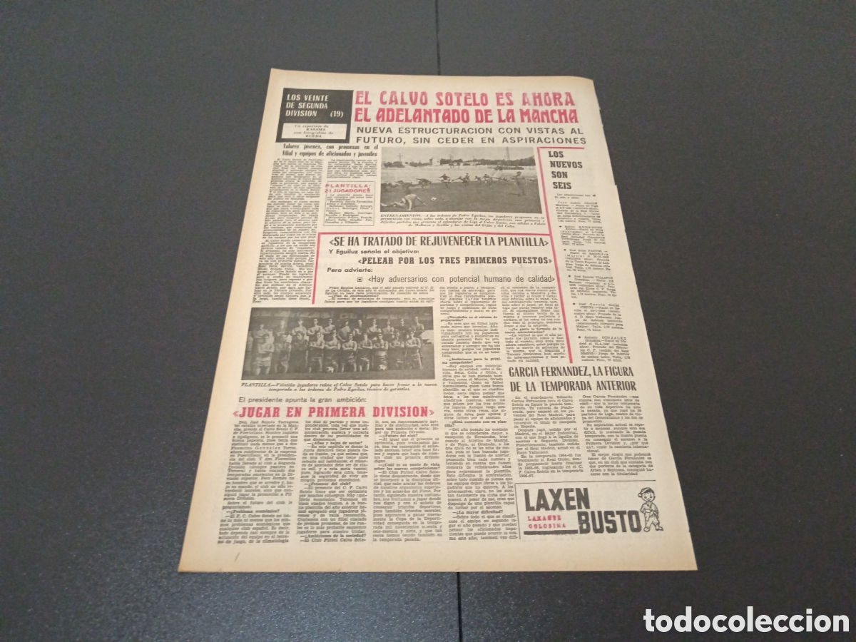 Coleccionismo deportivo: MARCA 02/09/1968 - Foto 7