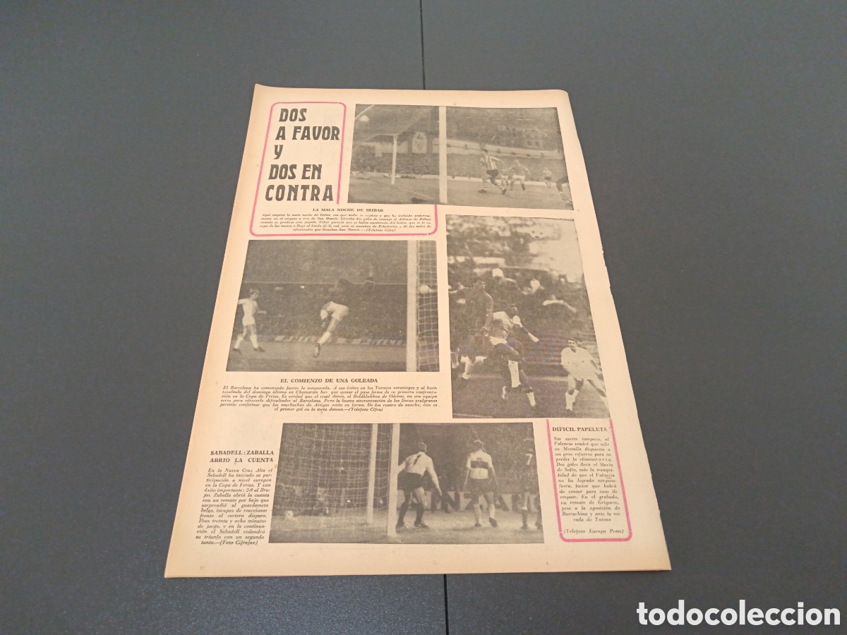 Coleccionismo deportivo: MARCA 18/09/1969 - Foto 6