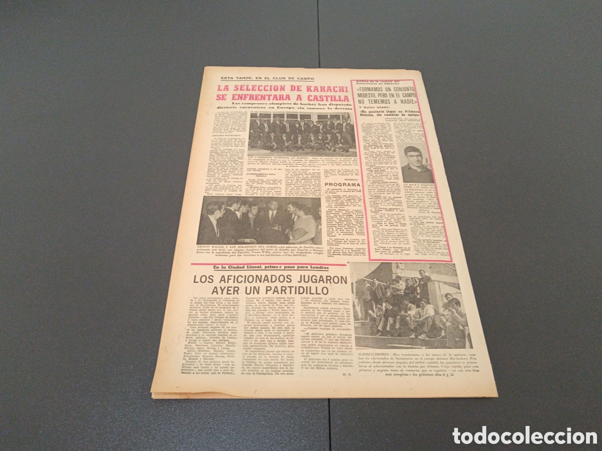 Coleccionismo deportivo: MARCA 02/10/1969 - Foto 7