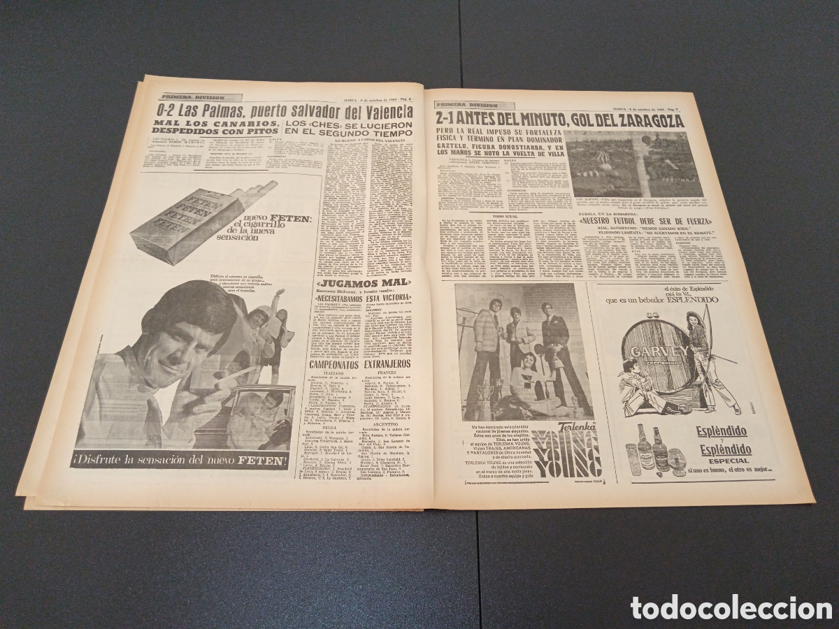 Coleccionismo deportivo: MARCA 06/10/1969 - Foto 4